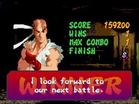 une photo d'Ã©cran de Street Fighter Alpha 2 sur Nintendo Super Nes